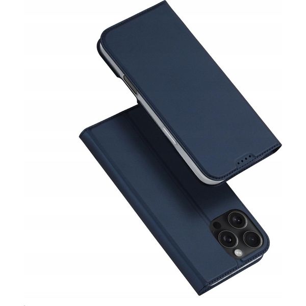 Custodia Dux Ducis Per Iphone 16 Pro - Blu-image