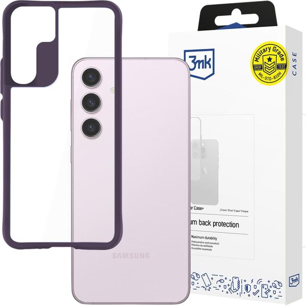 Samsung Galaxy S24 - Custodia 3Mk Satin Armor+ Viola-image