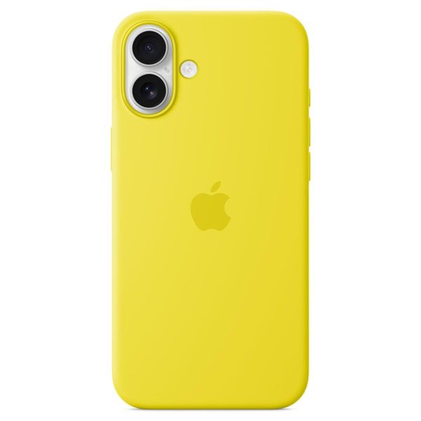 Etui Apple Myyg3Zm/A Custodia In Silicone Per Iphone 16 Plus 6.7 Magsafe ŻółTy/Star Fruit-image