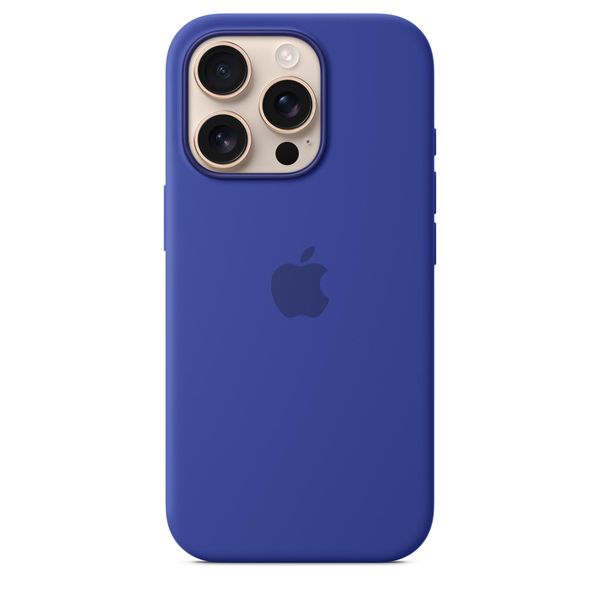 Etui Apple Myyp3Zm/A Iphone 16 Pro 6.3 Magsafe Niebieski/Ultramarine Silicone Case-image