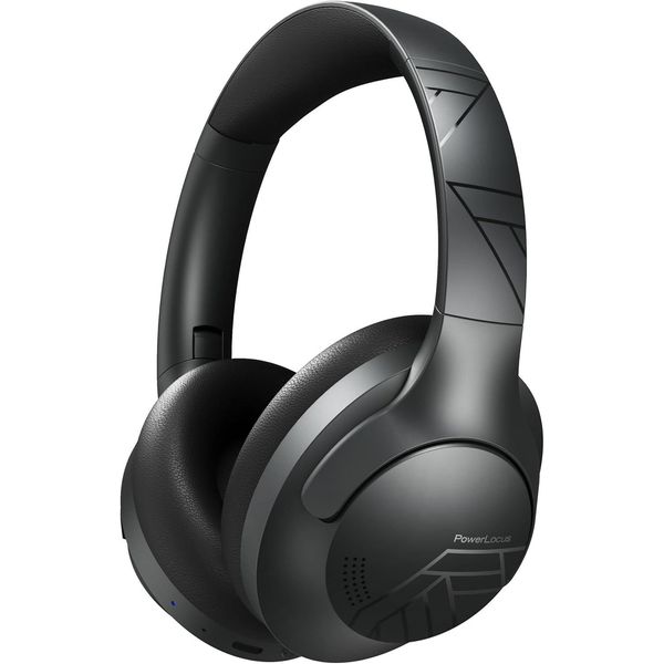 Sopra L'orecchio, 50 Ore Di Riproduzione, 4 Modalità Eq, Cuffie Senza Fili Pieghevoli Con Microfono, Hifi Stereo, Cuffie Senza Fili Ruotabili Di 90 Gradi Per Telefono Cellulare/Viaggio-image