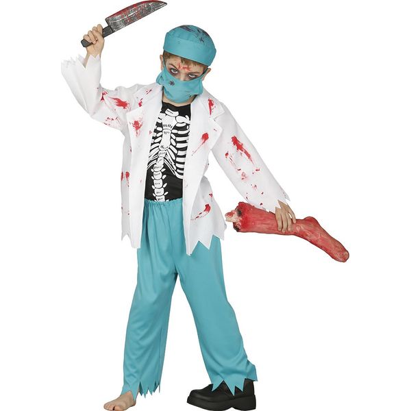 Guirca Dottore Zombie Ragazzo Costume 3-4 Anni 3-4 Anni-image