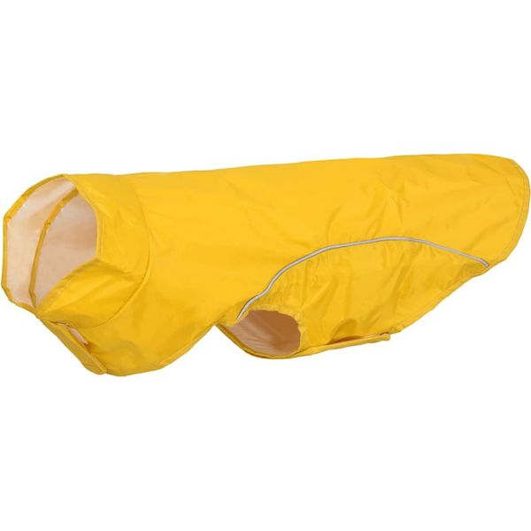 Vidaxl Mackintosh Per Cani Con Strisce Riflettenti In Poliestere Giallo L-image