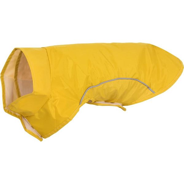 Vidaxl Mackintosh Per Cani Con Strisce Riflettenti In Poliestere Giallo Xxs-image