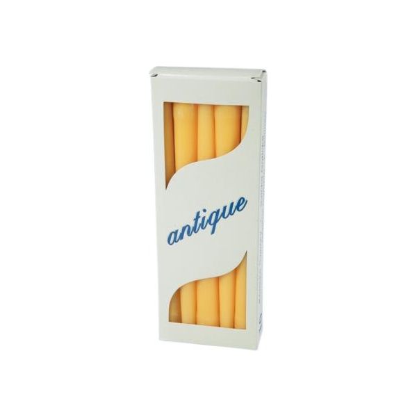 Candela A Cono Da Tavolo Bispol Aura 7H 24,5CM S30-010 Giallo 10Pz.-image