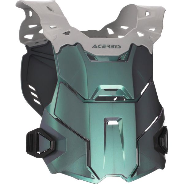 Pettorina Acerbis Linear Verde Opaca 165-190Cm Omologata Protezione Torace/Schiena-image