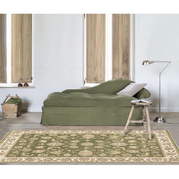 Tappeto Babil 240X340 Cm Green Cream | Galleriafarah1970-image