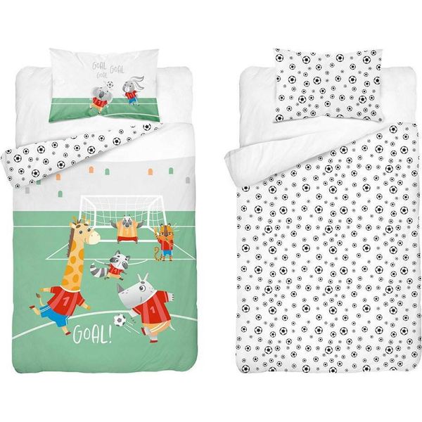 Detexpol Biancheria Da Letto In Cotone 100X135 4789 B Palla Animale Verde Mayamoo 70-image