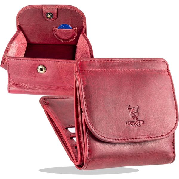 Mini Borsellino Portafogli Uomo Piccolo In Pelle | Borsellino Piccolo Da Donna Con Blocco Rfid | Borsellino Da Donna Portafogli-image