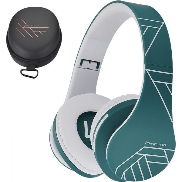 Cuffie Over-Ear Bluetooth, Cuffie Stereo Pieghevoli Senza Fili E Con Cavo Con Microfono Integrato, Micro Sd/Tf, Fm Per Telefoni Cellulari/Ipad/Laptop E Pc-image