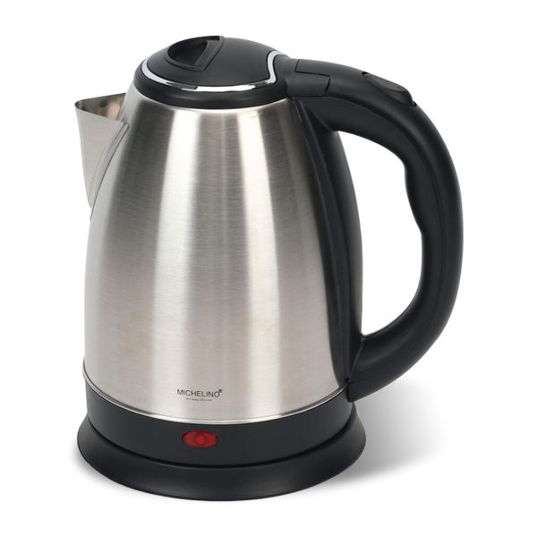 Bollitore Elettrico Ribelli In Acciaio Inox Da 1,8 Litri, 1800 Watt, Bollitore Per Tè Con Base A 360°-image