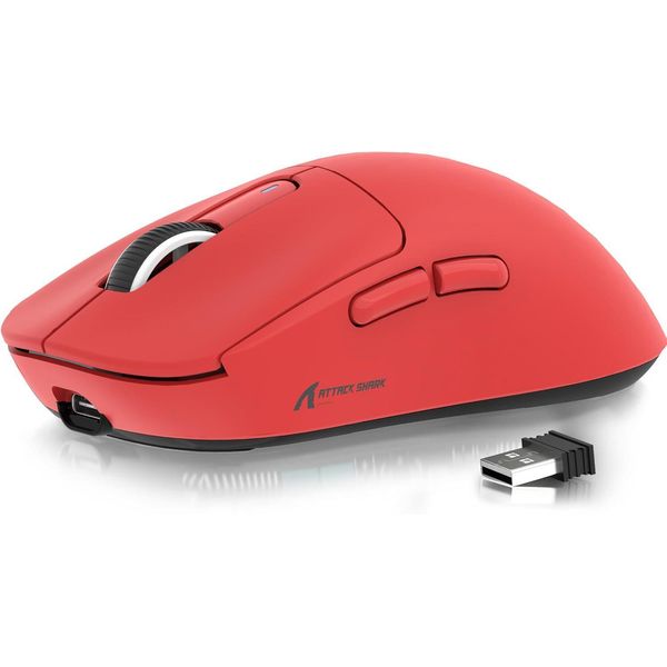 49G Mouse Da Gioco Ultraleggero Con Sensore Pixart PAW3395, 26000 Dpi, BT/2.4G Wireless/Wired, Batteria Da 200 Ore, Per Win11/Xbox/Ps/Mac - X3 Gaming-image