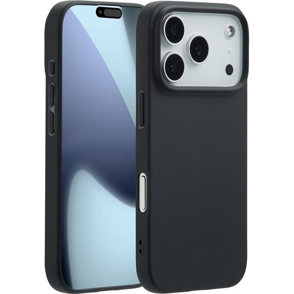 Custodia Per Iphone 17 Pro - Silicone - Custodia Morbida Accezz, Backcover - Nero-image