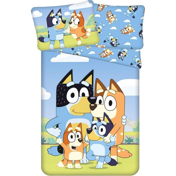 Bluey Bettbezug Family 140 X 200 Cm - Baumwolle-image