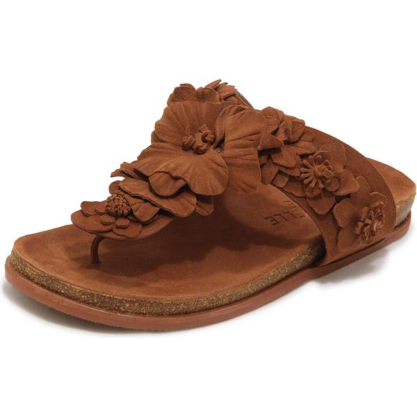 N7511 Infradito Donna Emanuelle Vee Woman Suede Slippers-image