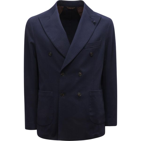 N8933 Giacca Uomo Out/Fit Man Jersey Jacket Blue-image