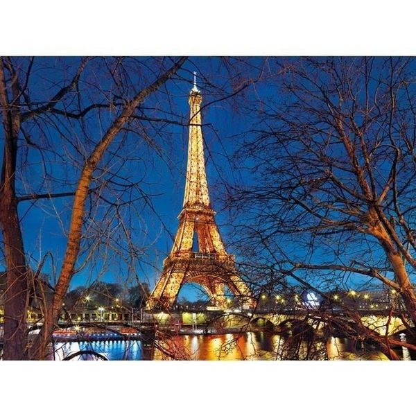 2000 Piece Puzzle: Illuminated Eiffel Tower-image
