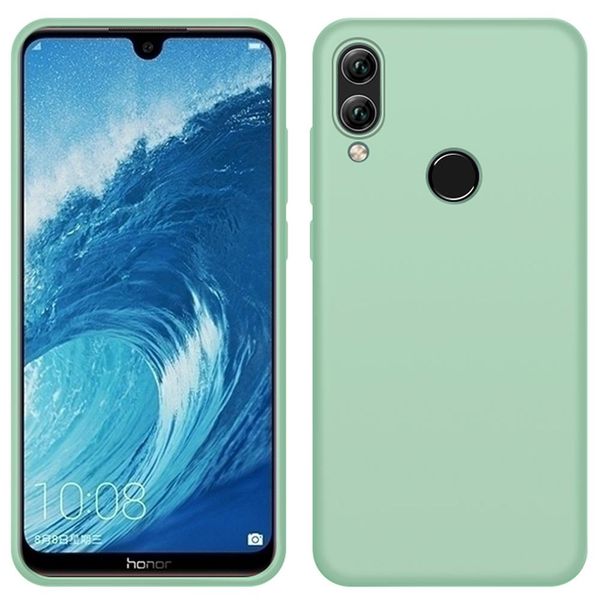 Custodia Huawei Honor 8X Max, Custodia Protettiva In Silicone Liquido Antiurto E Antigraffio Per Huawei Honor 8X Max Verde-image