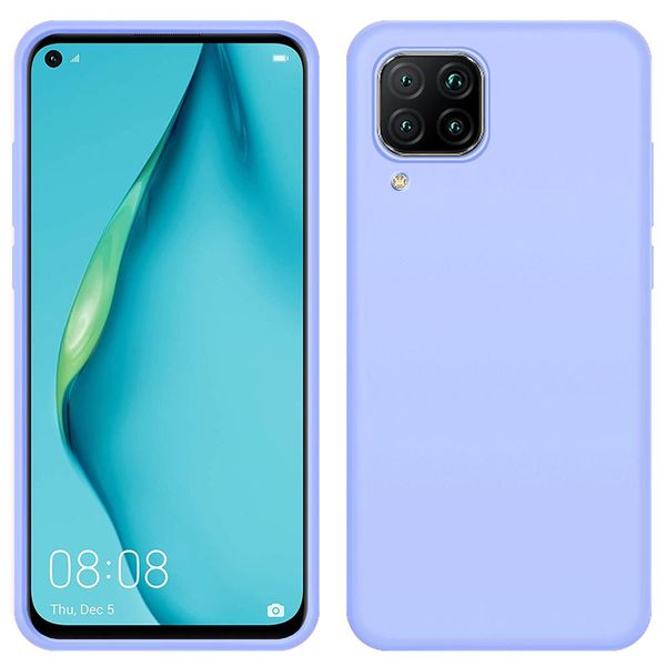 Custodia Huawei P40 Lite, Custodia Protettiva In Silicone Liquido Resistente Agli Urti E Ai Graffi Per Huawei P40 Lite Purple-image