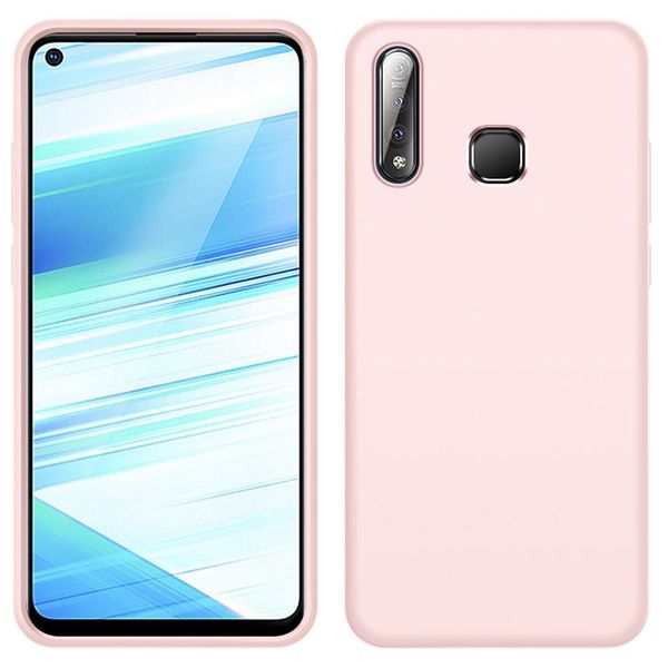 Custodia Vivo Z5X, Custodia Protettiva In Silicone Liquido Resistente Agli Urti E Ai Graffi Per Vivo Z5X Rosa-image