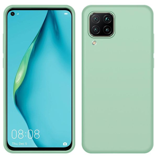 Custodia Huawei P40 Lite, Custodia Protettiva In Silicone Liquido Resistente Agli Urti E Ai Graffi Per Huawei P40 Lite Verde-image