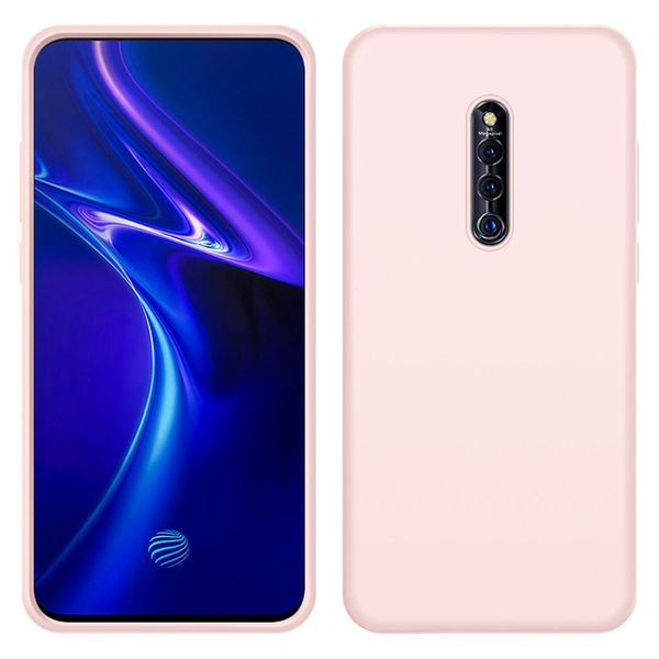 Custodia Vivo X27 Pro, Custodia Protettiva In Silicone Liquido Resistente Agli Urti E Ai Graffi Per Vivo X27 Pro Rosa-image