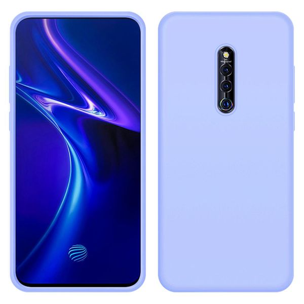 Custodia Vivo X27 Pro, Custodia Protettiva In Silicone Liquido Resistente Agli Urti E Ai Graffi Per Vivo X27 Pro Purple-image