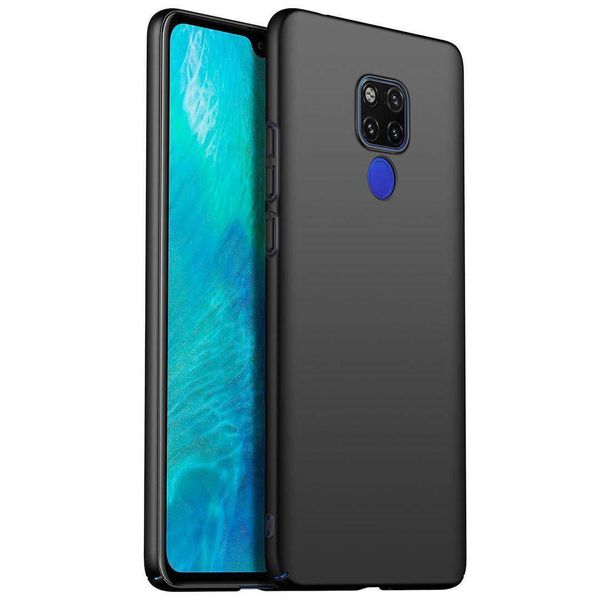 Huawei Mate 20 X Case, Sottile Pc Opaco Anti-Impronte Digitali Custodia Protettiva Per Huawei Mate 20 X Nero-image