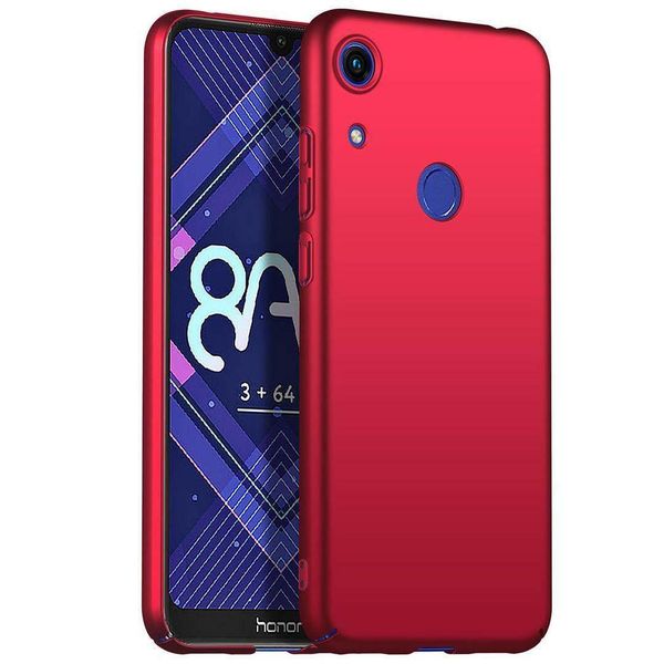 Huawei Y6 2019 Custodia, Sottile Pc Opaco Anti-Impronta Protettiva Per Huawei Y6 2019 Rosso-image