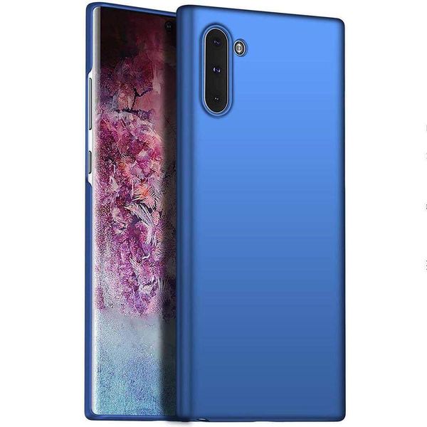 Custodia Galaxy Note 10, Sottile Pc Opaco Anti-Impronta Protettiva Per Samsung Galaxy Note 10 Blue-image