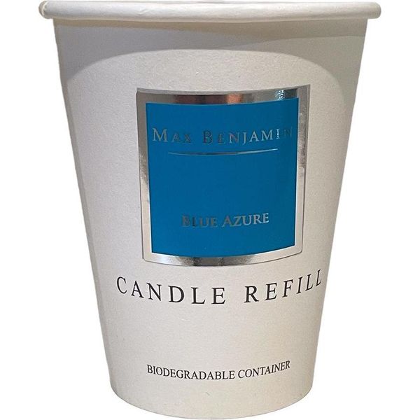 Blue Azure Luxury Natural Candle Refill Max Benjamin-image