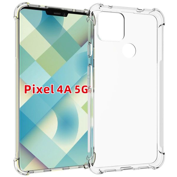 Custodia Google Pixel 4A 5G, Paraurti Trasparente In Tpu Morbido, Custodia Protettiva Antiurto Per Google Pixel 4A 5G-image