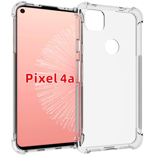 Custodia Google Pixel 4A, Paraurti Trasparente In Tpu Morbido, Custodia Protettiva Antiurto Per Google Pixel 4A-image