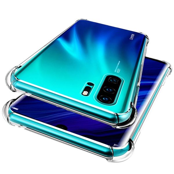 Huawei P30 Pro Custodia, Paraurti Trasparente In Tpu Morbido, Custodia Protettiva Antiurto Per Huawei P30 Pro-image