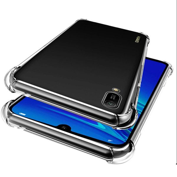 Huawei Y6 Pro 2019 Custodia, Paraurti Trasparente In Tpu Morbido, Custodia Protettiva Antiurto Per Huawei Y6 Pro 2019-image