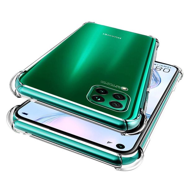 Huawei P40 Lite Custodia, Paraurti Trasparente In Tpu Morbido, Custodia Protettiva Antiurto Per Huawei P40 Lite-image