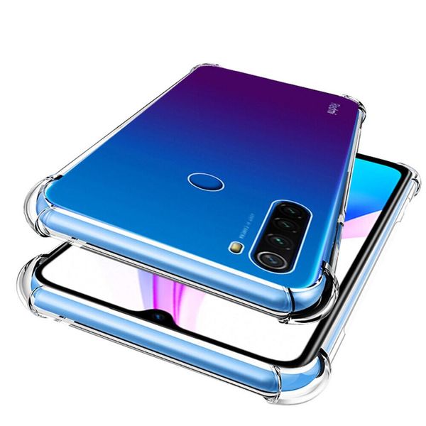 Custodia Redmi Note 8T, Paraurti Trasparente In Tpu Morbido, Custodia Protettiva Antiurto Per Xiaomi Redmi Note 8T-image