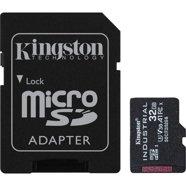 Kingston SDCIT2/32GB Scheda Sd Microsd 32GB Kingston Sdhc (Classe10) Con A1-image