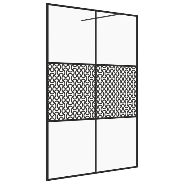 Vidaxl Schermo Doccia Per Cabina Doccia Con Vetro Trasparente Esg 140X195 Cm-image