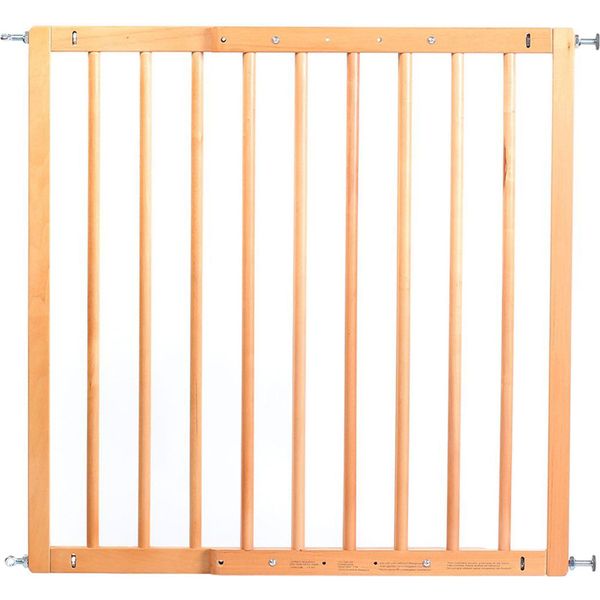 Cancello A Vite Reer Basic, Cancello Per Porte, Cancello Per Scale, Cancello Di Protezione, Legno, 65,5 - 106 Cm, 46977-image