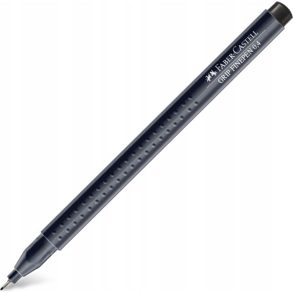 Faber-Castell 151699 FABER-CASTELL Finepen Grip 0.4 Schwarz 10Stk.-image