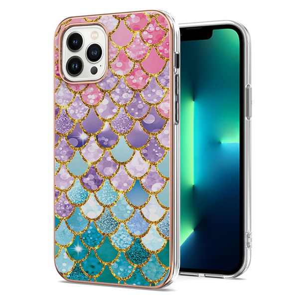 Custodia Per Iphone 13 Pro, Cassa Paraurti In Silicone Tpu Antiurto A Fantasia Colorful-image