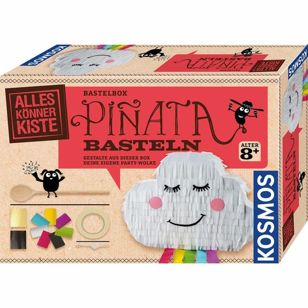 Kosmos AllesköNnerkiste Pinata Basteln, Experimentierkasten, Bastel Set, Bastelbox, Ab 8 Jahren, 604486-image
