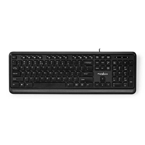 Tastiera Cablata | USB-A | Multimedia | Qwerty | Layout Usa | Tastiera Numerica-image