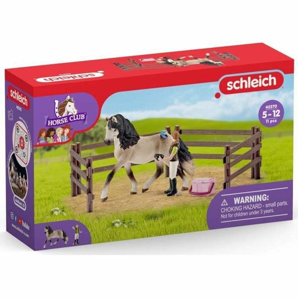 Schleich - Set Di Toelettatura Per Cavalli Andalusi - 42270 - Assortimento Horse Club-image