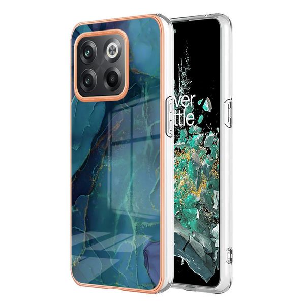 Custodia Per Oneplus 10T / Oneplus Ace Pro, Custodia In Silicone Tpu A Fantasia, Paraurti Antiurto Verde-image