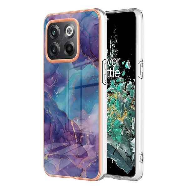 Custodia Per Oneplus 10T / Oneplus Ace Pro, Custodia In Silicone Tpu A Fantasia, Paraurti Antiurto Viola-image