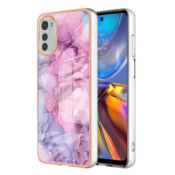 Custodia Per Motorola Moto E32, Custodia In Silicone Tpu A Fantasia, Paraurti Antiurto Rosa-image