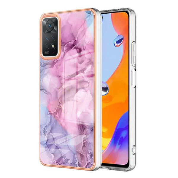 Custodia Per Xiaomi Redmi Note 11Pro 5G / 4G, Custodia In Silicone Tpu A Fantasia, Paraurti Antiurto Rosa-image