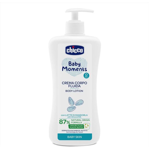 Chicco Baby Moments, Crema Corpo Per Bambini, 500Ml, Da 0M+-image